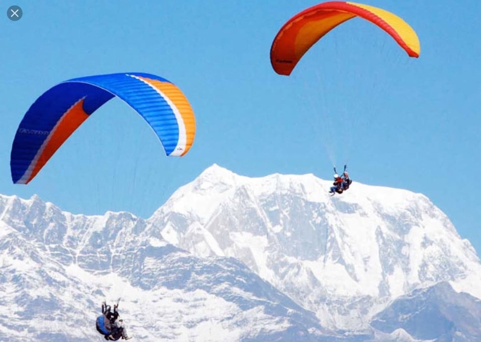 Paragliding in Nepal