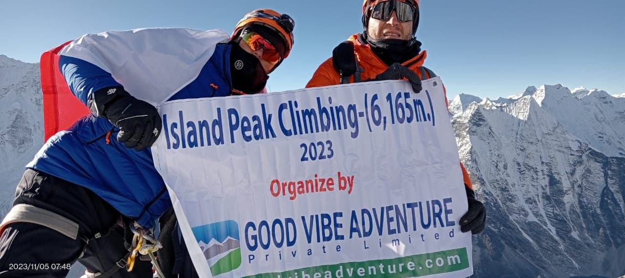 Island Peak Climbing with EBC Trek
